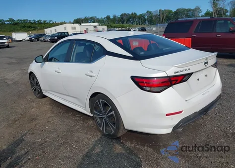 2021 Nissan Sentra Sr из США, поврежденный, VIN 3N1AB8DV1MY242765